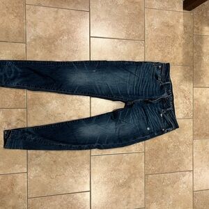 American Eagle Outfitters Dark Blue Skinny Jeans